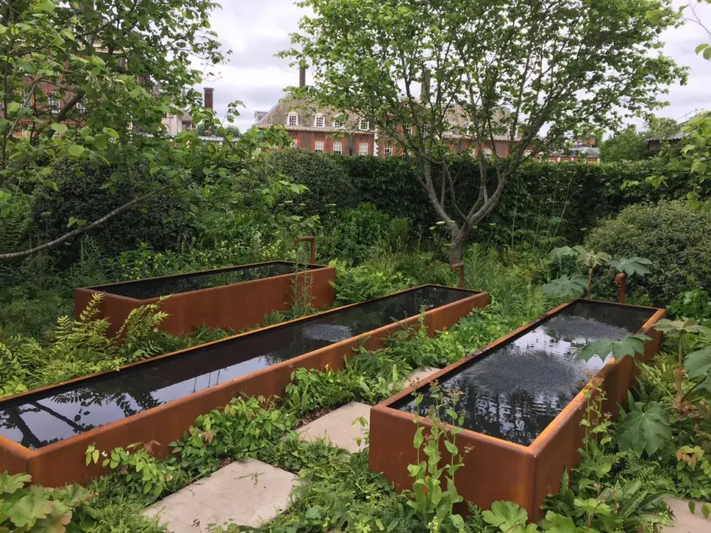 Garden Water Feature at RHS Chelsea Flower Show 2017