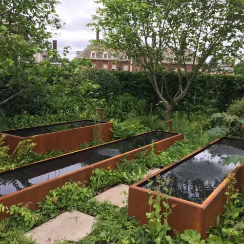 Garden Water Feature at RHS Chelsea Flower Show 2017